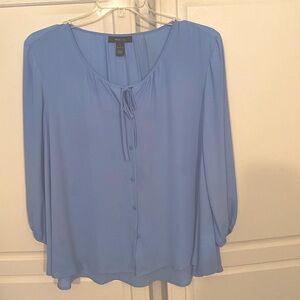 Style&co.   Beautiful Blue Oversized Blouse Size L